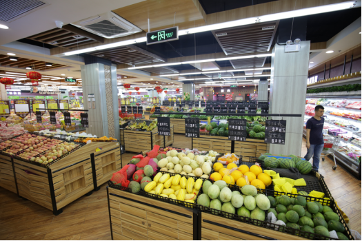 都市菜园:蔬果生鲜,社区超市,便利店等